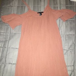 Cold shoulder dress